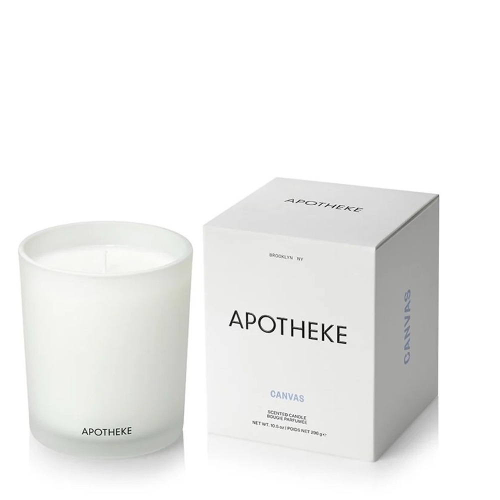 Apotheke Canvas Candle / New In Box / 11oz